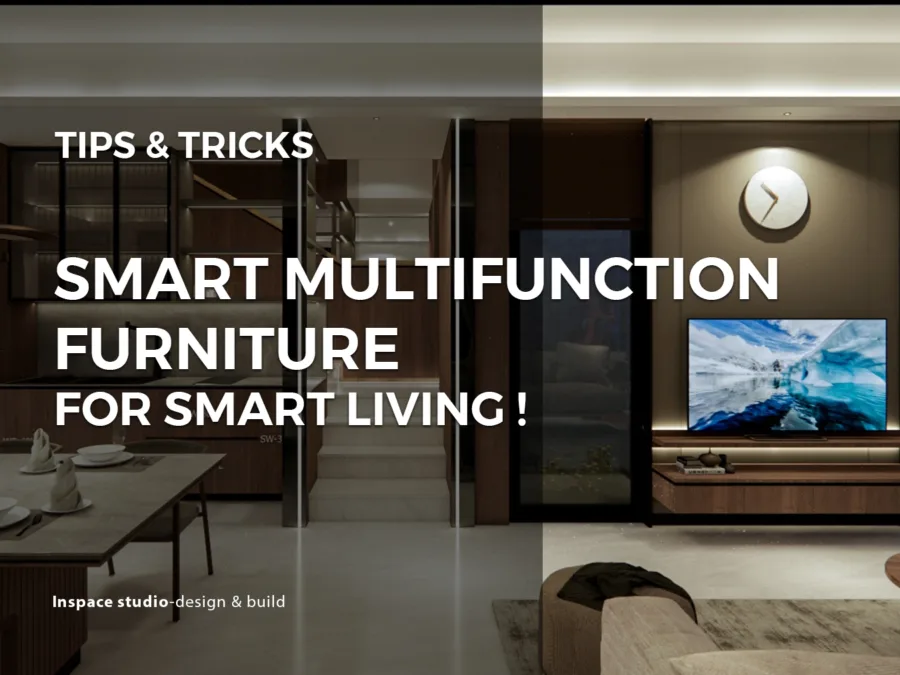 Smart multifunction furniture for smart living