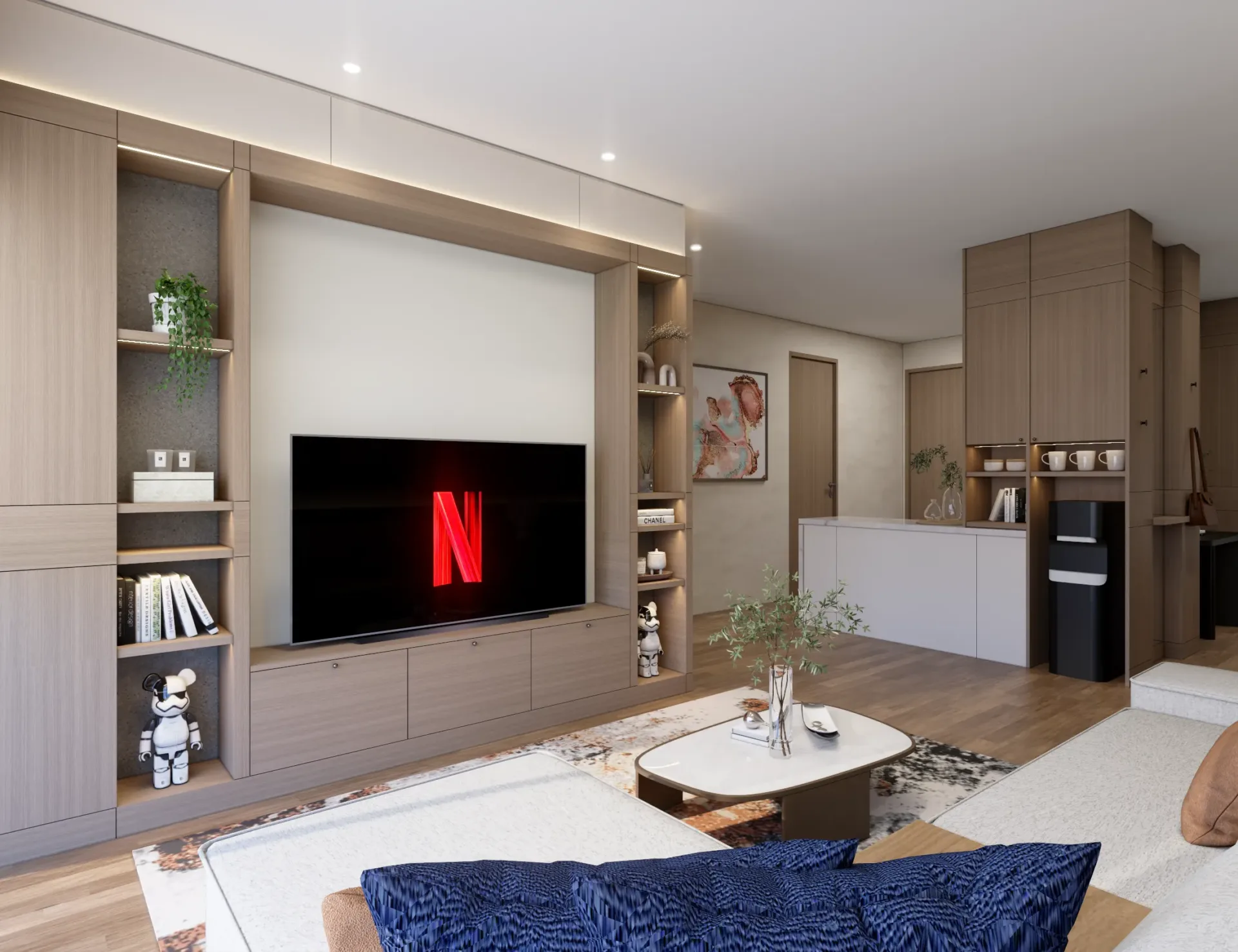 YX Apartment — Living room